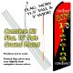 BODY PIERCING  Feather Banner Flag Kit (Flag, Pole, & Ground Mt)