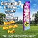 ZUMBA FITNESS multicolor lines flutter flag