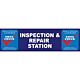 2 x 7 Smog Check Banner Inspection & Repair Station - State of california Licensed 