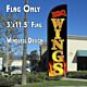BBQ Wings Feather Banner Flag 