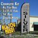 CASH FOR SILVER (Gray) Flutter Feather Banner Flag Kit (Flag, Pole, & Ground Mt)