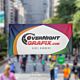 Custom Vinyl Banner (13oz.) 3' x 4' Full Digital Color