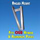 Feather Banner Angled Pole Mount (Flutter and Windless Poles)