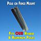 Feather Banner Pole/Fence Mount (Flutter and Windless Poles)