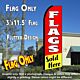 FLAGS Sold Here Flutter Feather Banner Flag (11.5 x 3 Feet)