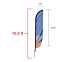 Custom Feather Convex Flag (Medium) 10.5ft tall