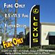 Lexus Flutter Feather Banner Flag (11.5 x 2.5 Feet)