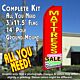 MATTRESS SALE (Red/Black) Flutter Feather Banner Flag Kit (Flag, Pole, & Ground Mt)