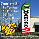 MENUDO Sabado y Domingo (Green/White/Red) Flutter Feather Banner Flag Kit (Flag, Pole, & Ground Mt)
