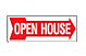 Double Faced Signs - OPEN HOUSE