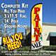 Paint Sale Windless Feather Banner Flag Kit (Flag, Pole, & Ground Mt)