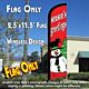 SEASON'S GREETINGS (Snowman) Windless Feather Banner Flag (2.5 x 11.5 Feet)