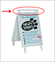 Sign Paws Plastic Hinge