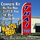 THAI FOOD (Red) Flutter Feather Banner Flag Kit (Flag, Pole, & Ground Mt)